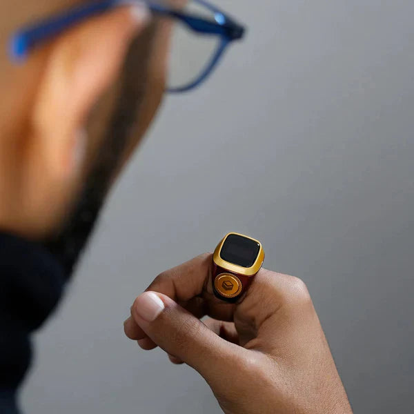 iQibla Zikr lite Smart Ring Tasbih – Electronic Zikr Counter Tasbeeh – Bluetooth & Waterproof