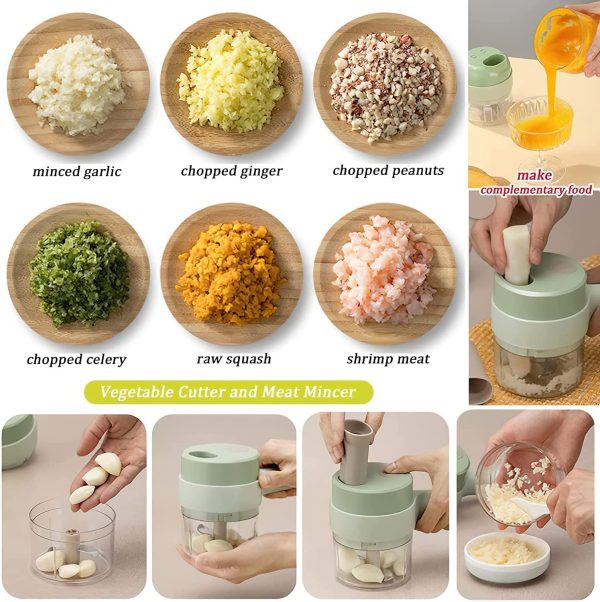 The Ultimate Electric Handheld Hammer Multi-Function Vegetable Cutter